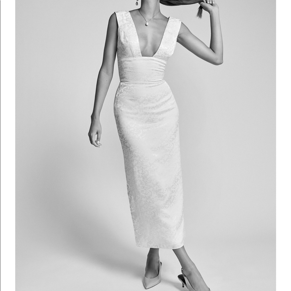 Before by Sarah Seven. Maude dress in Leopard. Size 4 on top, 8 on bottom.